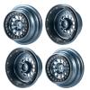 AXSPEED 4pcs Aluminium Beadlock Wheels 1:7 RC Wheel Hubs Rims for UDR Unlimited Desert Racer Crawler Car Upgrade Parts view 1