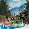 15PCS Camping Cake Decorations - Fireside Camp Decor Set for Kids Camper Fans' Birthday Party view 3