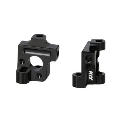 KYX Racing Aluminum Front Spindle Front C Hub Set Upgrades Parts Accessories for 1/18 RC Crawler Car LOSI Mini-B Brushed Mini-T Buggy