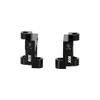 KYX Racing Aluminum Front Spindle Front C Hub Set Upgrades Parts Accessories for 1/18 RC Crawler Car LOSI Mini-B Brushed Mini-T Buggy view 3