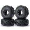 2.2inch 150mm Rubber RC Tires, 4pcs 1/10 Tire Set Wheel Tires Tyres for Axial Wraith 90048 RR10 Crawler Car Parts view 1