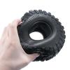 2.2inch 150mm Rubber RC Tires, 4pcs 1/10 Tire Set Wheel Tires Tyres for Axial Wraith 90048 RR10 Crawler Car Parts view 3