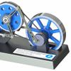 Chnkous Electromagnetic Pneumatic Engine Hot Air Stirling Engine Motor Model Education Desk Toy Kit view 4