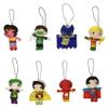 A G I Superhero String Dolls Charms - Set of 10 Danglers view 1