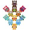 Berry President Stacking Toys, Owls Wooden Balancing & Building Blocks Acrobatics Set, Montessori Early Educational Game for Toddlers Boys & Girls (12 Pcs) view 1