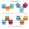 Berry President Stacking Toys, Owls Wooden Balancing & Building Blocks Acrobatics Set, Montessori Early Educational Game for Toddlers Boys & Girls (12 Pcs) view 4