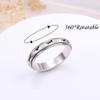 Ladytree Spinner Fidget Ring S925 Sterling Silver Cute Cat Animal Anxiety Worry Band Fidget Stress Relieving Boredom ADHD Autism Rings for Women Men,Size 7 view 2