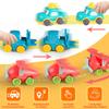 ALASOU Baby Cartoon Car Toys with Playmat/Storage Bag|1st Christmas Birthday Gifts for Toddler Age 1-2|Baby Toys for 1 2 3 Year Old Boy|1 2 Year Old Boy Gift for Infant|Stocking Stuffers for Kids view 2