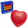 Talking Products, Talking Heart Voice Recordable Sound Button, 2 Minutes. Create Your own Personalised Talking Teddy Plush Toy, Christmas Keepsake or Valentines Day Gift (Red) view 2