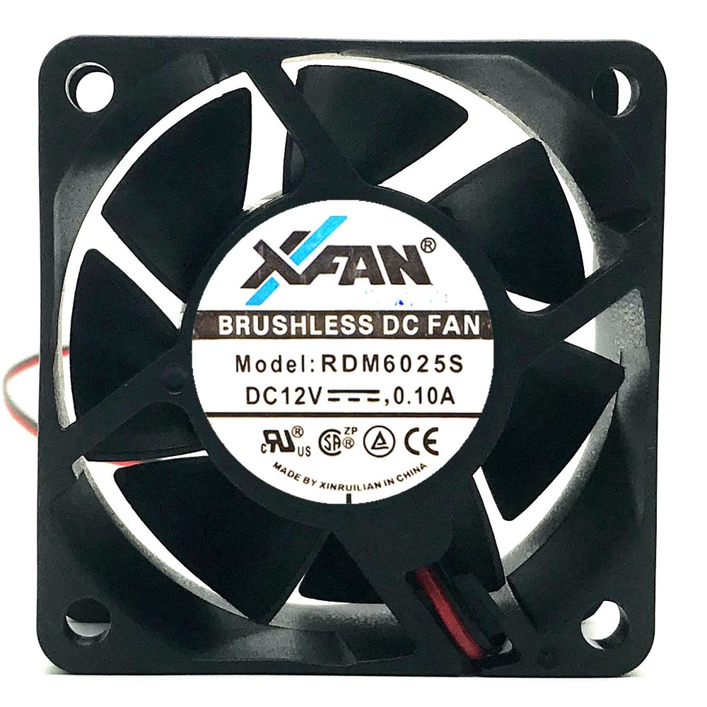 for RDM6025S 6025 Fan DC12V 0.10A 6CM 60mm Cooling Fan