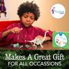 Pinwheel Crafts Robotic Dinosaur Arts & Crafts Science Kit for Kids Ages 6-12  Wooden Dinosaur Toys with Paints  Ideal Gift for 6-Year-Old Boys view 4