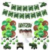 Camouflage Army Party decoration Birthday Party, We Are Proud Of You, Cake with 3D Paper Centerpiece Camouflage Spiral Hanging Decoration Cake Planting Flag view 1
