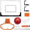 Umnodobn Mini Indoor Basketball Hoop for Kids Adults, Small Basketball Hoop Over The Door Mini Hoop with 4 Balls, oost Wall Mount Hoop Sport Game Interactive Toys Gift for Boys Age 3-12 view 2