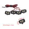 DKKY RC Car Lights LED Spotlights 1/10 Scale RC Crawler Accessories for Axial SCX10 90046 Traxxas TRX4 TRX6 Wraith RR10 MST Redcat Gen8 (4 Dual Lights Without Controller) view 3