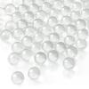 SallyFashion 75PCS Glass Marbles, 0.6 Inches Clear Marbles, for Kids Marble Run, Board Marble Racing Toys, Vase Fillers, DIY Home Decorations view 1