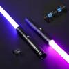 Oomyeh Lightsaber, Dueling Lightsaber with Alloy Handle, 15 RGB Colors & 6 Sound Effects, 4 Modes Detachable Light Saber, USB Rechargeable for Kids & Adults, Ideal Birthday Christmas view 1