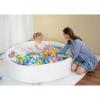 UHAPPYEE Extra Large Soft Ball Pit for Toddler, 51 x 11.8 in Foam Ball Pit for Baby Kids - White view 2