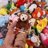 56 Pack Mini Plush Animals Toys Bulk, Small Stuffed Ocean Animal Toy Set, Keychain Decoration for Claw Machine, Birthday Party Favor, Goodie Bag Fillers, Valentines Classroom Prize Box, School Reward view 2