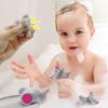 Bath Toys for Toddlers Infants 6 Months+, Floating Bathtub Elephant Toys Squeak Rubber Animal 4 Piece Set, Pool Beach Party Gift for Kids Boys Girls Water Fun and Shower Time view 4