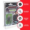 EVORETRO Action Figure Display Case Protector Compatible with Star Wars, Marvel Legends, GI-Joe 3.75 in Carded Action Figures, Anti-UV Thick Durable Clear Acrylic Box, Lasts for Years to Come - 2 Pack view 2