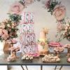 Kreatwow Woodland Baby Shower Decoration Woodland Party Balloon Boxes Pink Floral Theme Its A Baby Girl Party Jungle Welcome Baby Decor Woodland Animal Theme Boxes for Spring Wildflower Party view 4