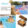 2 Pack Toddler Pool Floats with Squirt Gun, Inflatable Pool Toys for Kids, Pink Flower Princess Floaties for Girls, Blow up Pirate Ship Pool Floats for ChildBaby Water Float Summer Pool Game Toys view 3