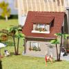 12pcs Plastic Fake Palm Tree Miniature Coconut Tree Model Decorations Mini Artificial Tropical Plant Toy Micro Coconut Figurines Beach Landscape Plant Prop for Cake Fairy Garden Aquarium Bonsai view 4