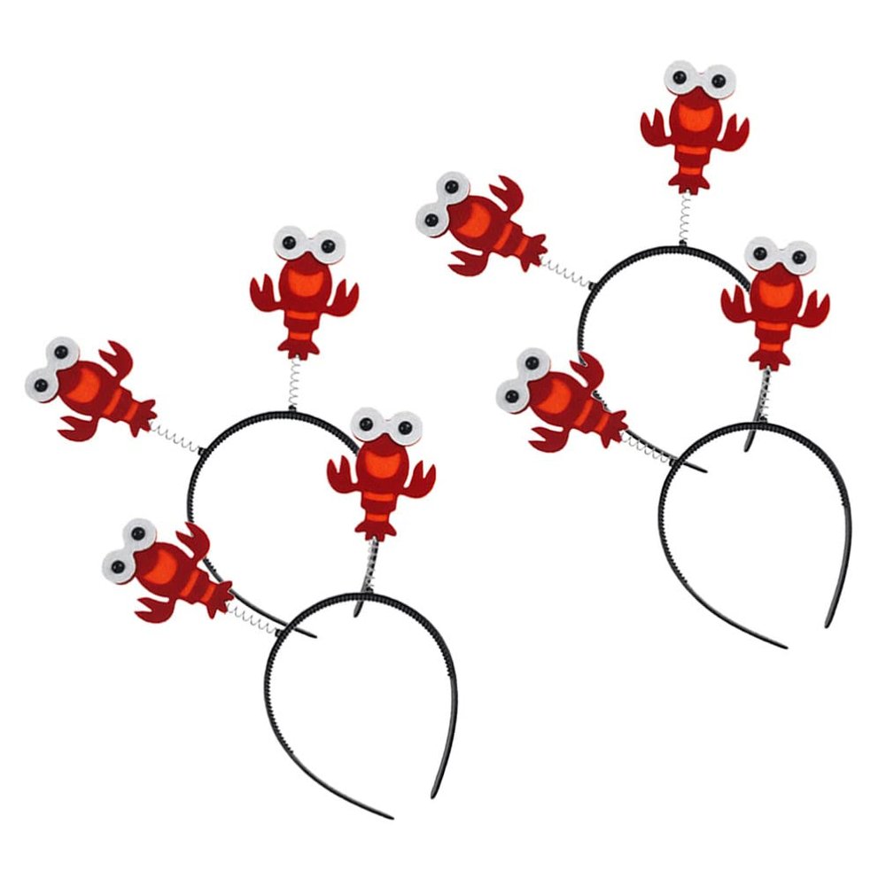 4pcs Girl Headbands Kids Hair Accessories for Girls Headbands for Girls Headbands for Kids Halloween Hair Accessories Kids Headband Kids Hair Hoop Crayfish Props Child