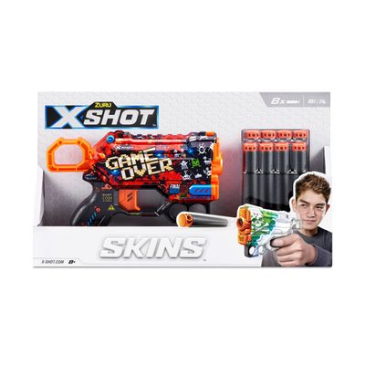 XSHOT - Spray gun Skins Menace-8 stains made of foam, 36515