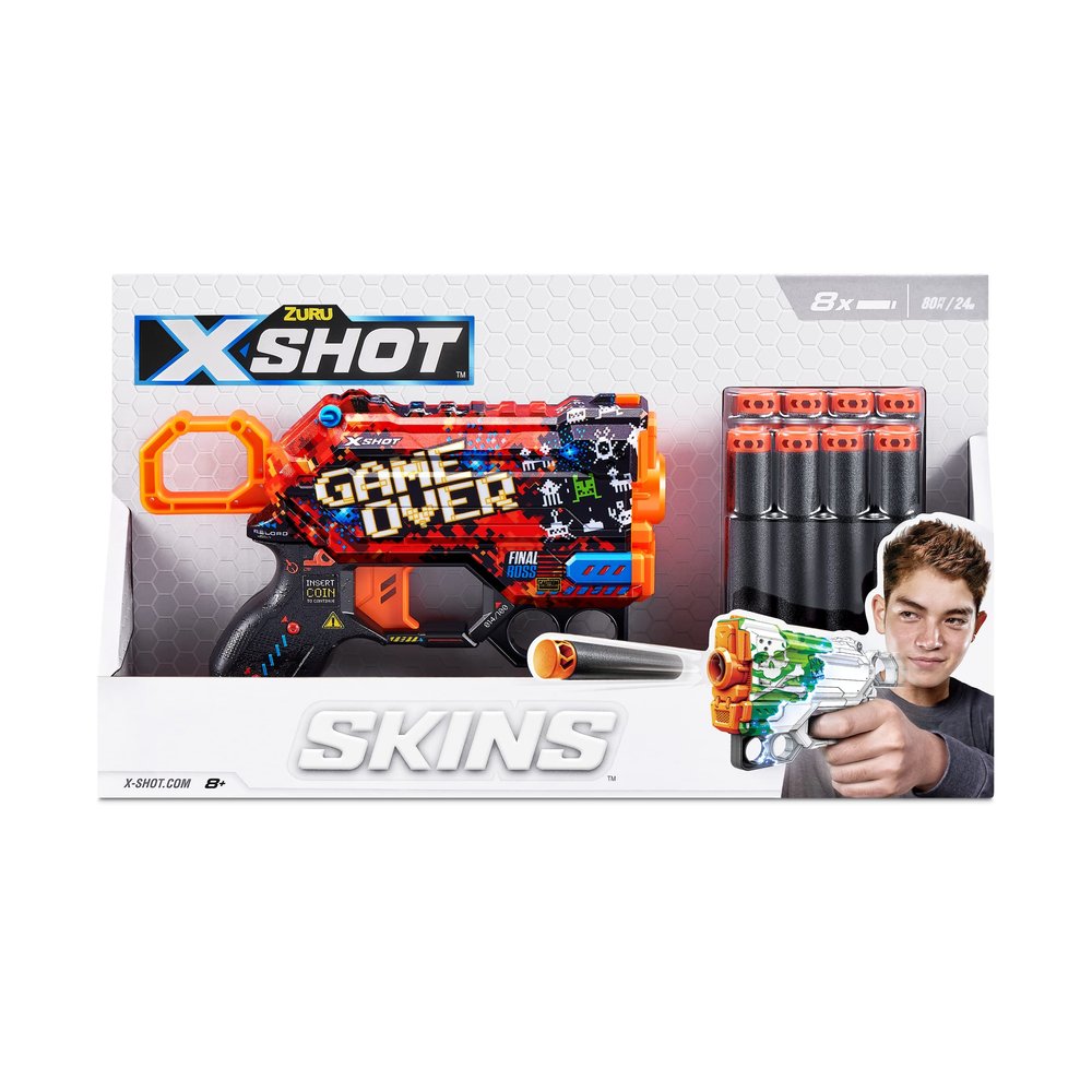 XSHOT - Spray gun Skins Menace-8 stains made of foam, 36515