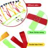 2 Pieces Toddlers Walking Rope with 14 Handles for Preschool Colorful Children Walking Rope Adjustable Outdoor Safety Rope Daycare Supplies for Kids Preschool Teachers Nursery Daycare Kindergarten view 3