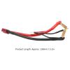 RiToEasysports Rc Battery Cable, Rc Car T Plug Female to 90 Degree 4Mm Banana Plug Male Cable with 2Mm Rc Line for 2S 7.4V Lithium Battery, Rc Car Female to Male Cable Modeling view 2