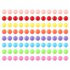 Laviesto 0.47inch(12mm) Game Replacement Marbles Balls,96pcs Acrylic Balls for Rainbow Bead Game,Color Sorting Marble,DIY Craft(8 Colors) view 1