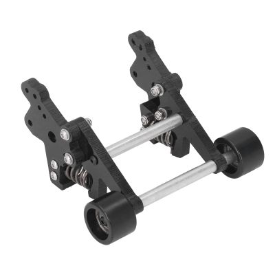 Rc Wheel Wheelie Bar Assembly Up Wheel with Front Bumper Set Compatible with LMT 1:8 Rc Truck Car Model Accessory