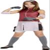 InSpirit Designs Kids Naruto Sakura Costume, Multicolor, L view 1