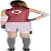 InSpirit Designs Kids Naruto Sakura Costume, Multicolor, L view 2