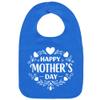 Aiden's Corner Handmade Cute Baby Boy Girl Happy 1st Mother's Day Bib (Royal) view 1