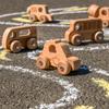 TickiT Natural Wooden Vehicles - Set of 12 view 2