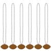Beistle 6 Piece Plastic Football Party Necklaces, Game Day Sports Theme Favors view 1