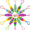 12 PCS Sensory Slug Toys, Articulated Stretch Caterpillar Toy, Anxiety Relief Fidget Slug Toy, Novelty Party Favors for Kids. view 1