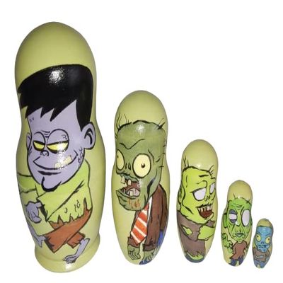 Zombies nesting doll