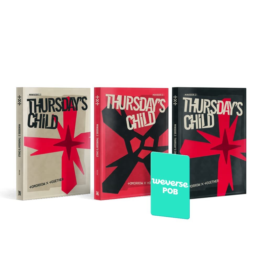 dreamus [ WEVERSE PREORDER ] TOMORROW X TOGETHER txt - minisode 2: Thursday's Child 4th mini album Incl. No poster (Set ver.)