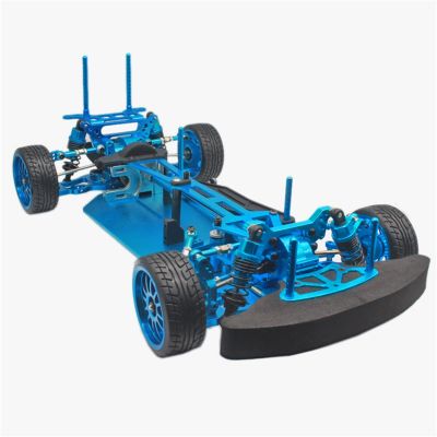 DAPENGNIAO 1/10 RC 4WD Model Toys Car On-Road Drift Car Metal Version of The Empty Frame Brushless Version Unlimited for HSP 94123 PRO Accessories (Color : Set 8)
