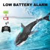 JELLY PLAY Remote Control Shark Pool Toys for Kids Age 8-12, 2.4GHz Waterproof RC Boat, Toy Shark with Light for 60 Mins Play, Gift for Boys Girls view 4