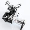 Trex 600 550 RC Helicopter 4 Blade 2 Push Metal Tail Rotor Assembly for T-rex 550, 600 Heli Part view 2