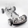 DAPENGNIAO 1/10 RC 4WD Model Toys Car On-Road Drift Car Metal Version of The Empty Frame Brushless Version Unlimited for HSP 94123 PRO Accessories (Color : Set 1) view 1