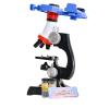 Lab Microscope Slides Microscope Kit Lab LED 100/400/1200X Biological Microscope Microscope Parts (Color : 2) view 2