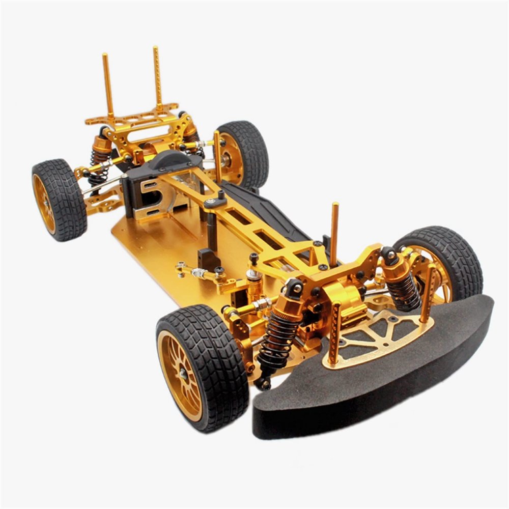 DAPENGNIAO 1/10 RC 4WD Model Toys Car On-Road Drift Car Metal Version of The Empty Frame Brushless Version Unlimited for HSP 94123 PRO Accessories (Color : Set 9)