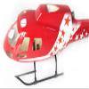 RC Helicopter AS350 Ecureuil Helicopter Pre-Painted Fuselage for 450 Size Helicopters.Suitable for Almost All 450 Size(325mm Rotor Blade) Helicopters view 2