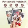 1200 Count Card Sleeves, Clear Baseball Card Sleeves, Soft Trading Card Sleeve Fit for MTG, TCG, Baseball Cards, Football Cards, Game Cards view 3